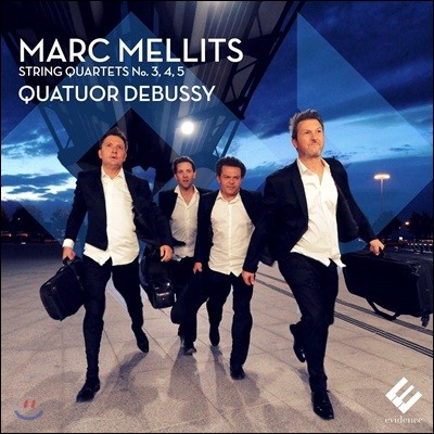 Quatuor Debussy ũ Ḯ:   3, 4 & 5 (Marc Mellits: String Quartets - Tapas, Prometheus & Waniyetu)