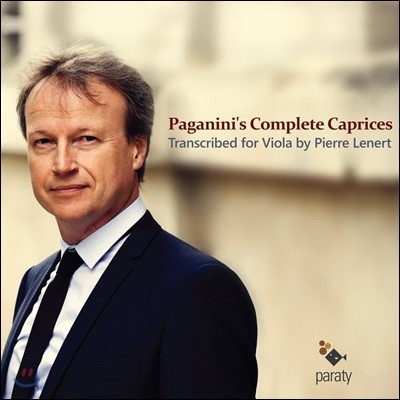 Pierre Lenert İϴ: 24 ī  - ö   (Paganini: Complete Caprices Nos.1-24 Op.1 for Viola Solo)