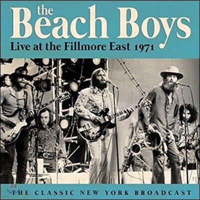 Beach Boys — Live At The Fillmore East 1971 앨범 커버