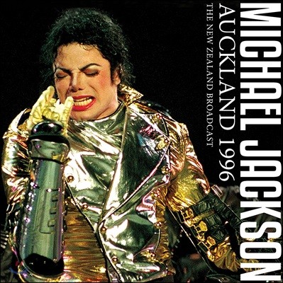 Michael Jackson — Auckland 1996 마이클 잭슨 뉴질랜드 라이브 앨범 커버