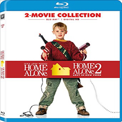 Home Alone 2-Movie Collection ( Ȧ  1, 2 ÷)(ѱ۹ڸ)(Blu-ray)