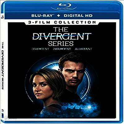 Divergent Series 3-Film Collection (더 다이버전트 시리즈)(한글무자막)(Blu-ray)