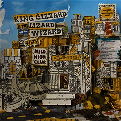 King Gizzard & The Lizard Wizard — Sketches Of Brunswick East (Feat. Mile High Club) 앨범 커버