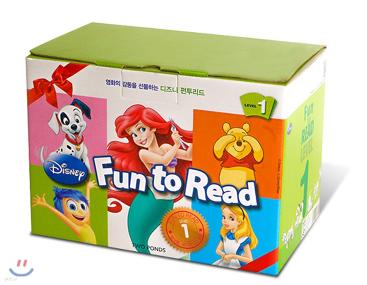 Disney Fun to Read Set : Level 1 (Paperback & Audio) (개정판)