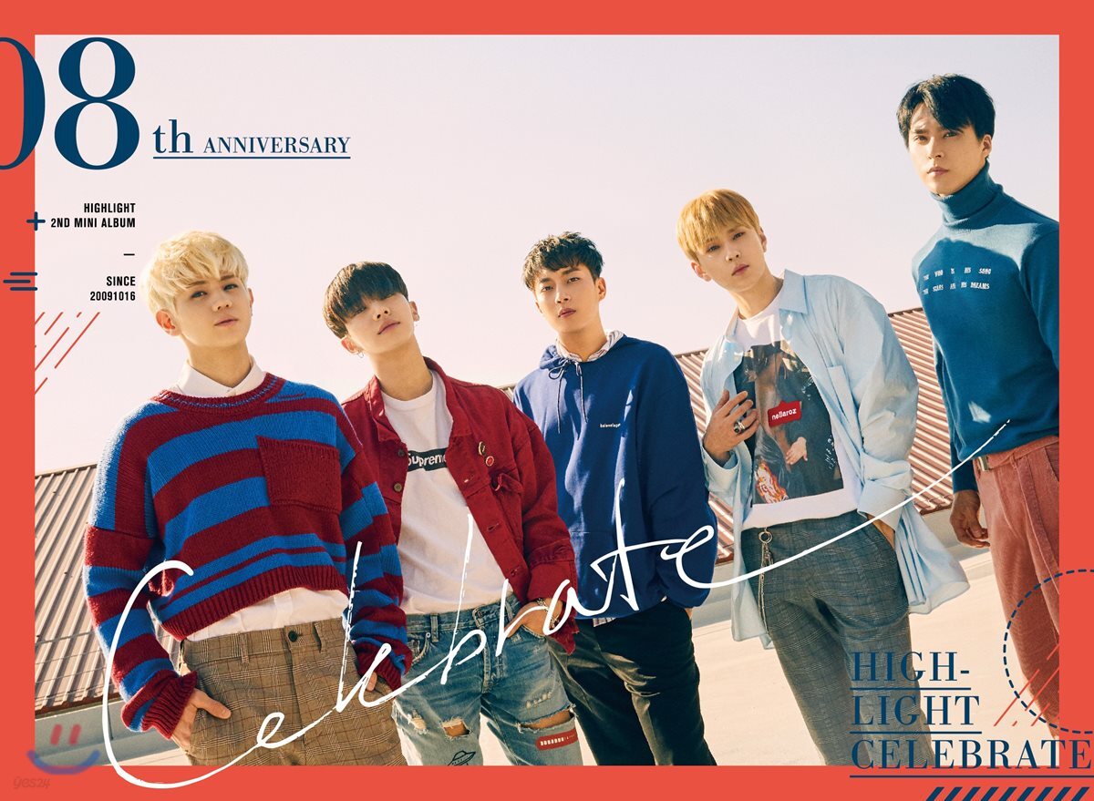 하이라이트 (HIGHLIGHT) - 미니앨범 2집 : Celebrate [B ver.]