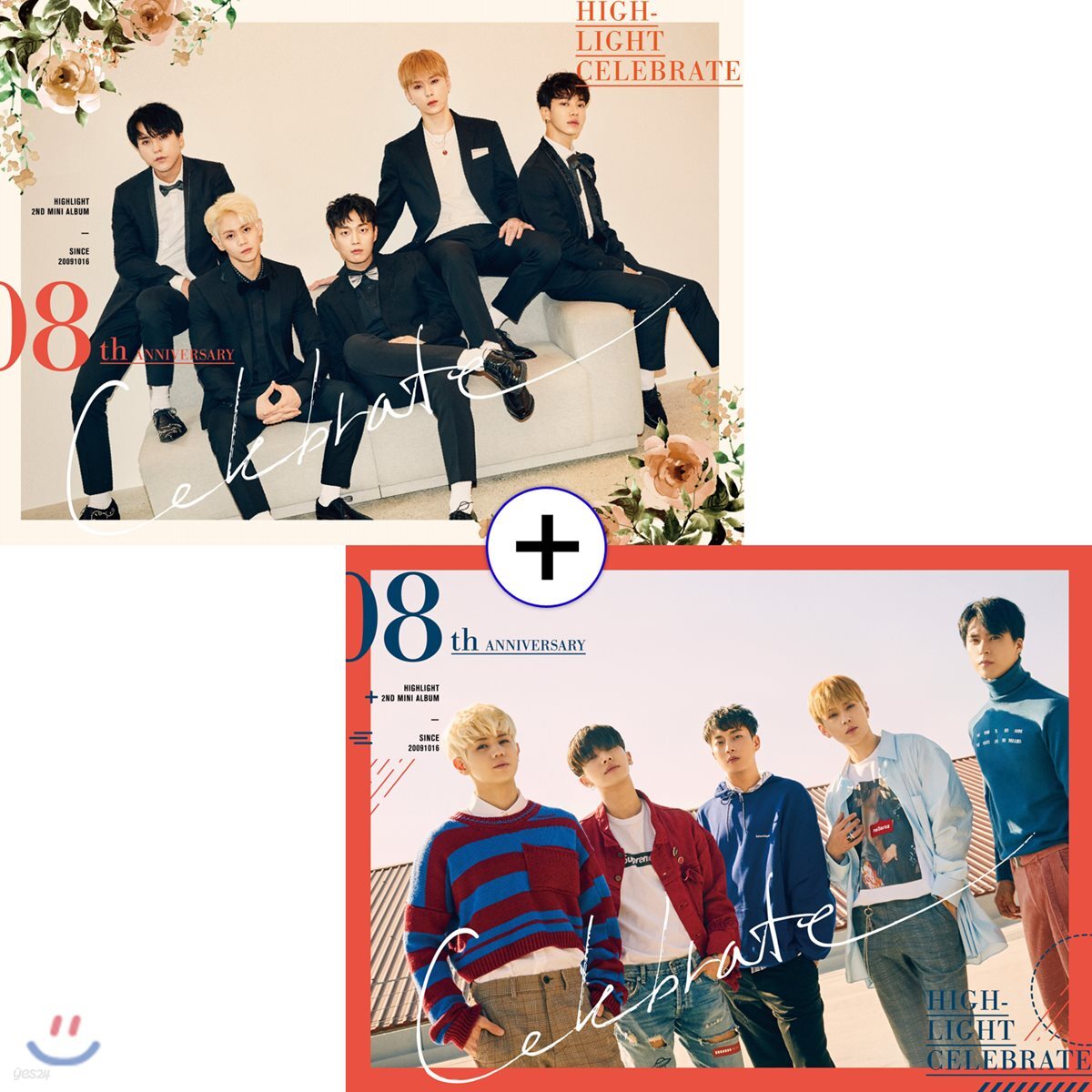 하이라이트 (HIGHLIGHT) - 미니앨범 2집 : Celebrate [A+B/2종 SET]