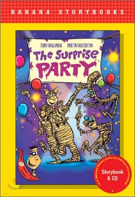 Banana Storybook Red L10 : The surprise party (Book & CD)