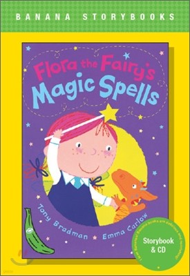 Banana Storybook Green L10 : Flora the Fairy's Magic Spells (Book & CD)