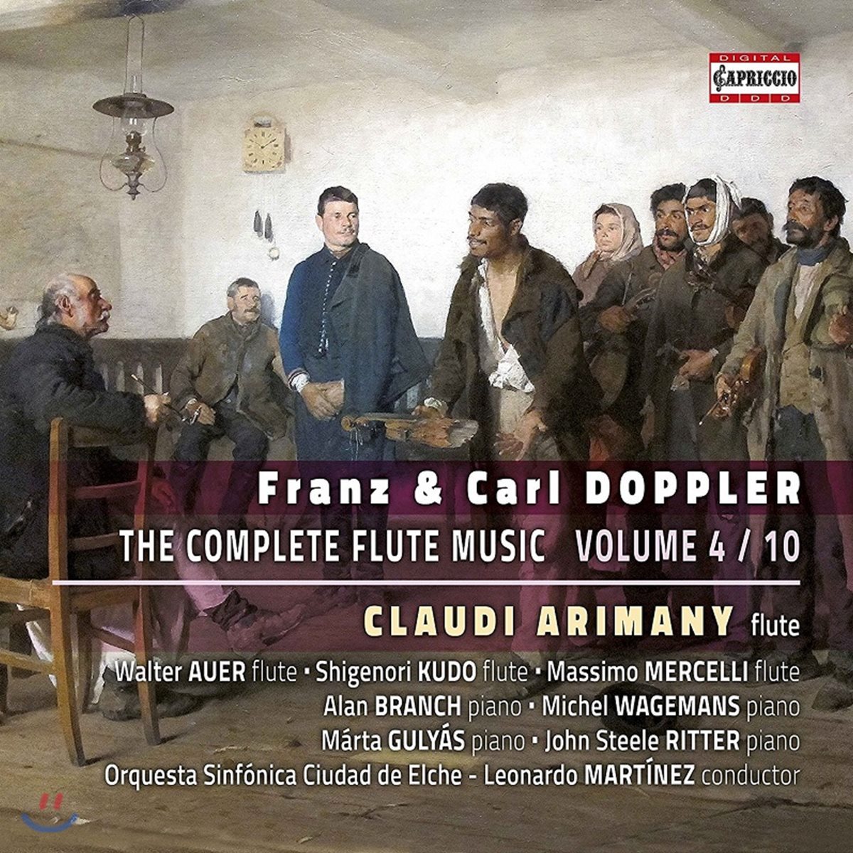 Claudi Arimany 프란츠 & 칼 도플러: 플루트 작품 전곡 4집 (Franz & Carl Doppler: The Complete Flute Music, Vol.4)