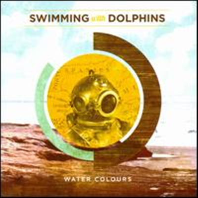 Swimming With Dolphins - Water Colours