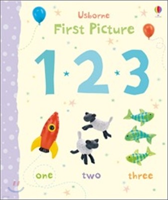 First Picture 123 (Usborne First Picture Books)