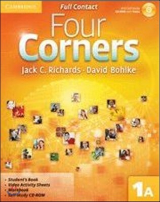 Four Corners Level 1 Full Contact A with Self-study CD-ROM