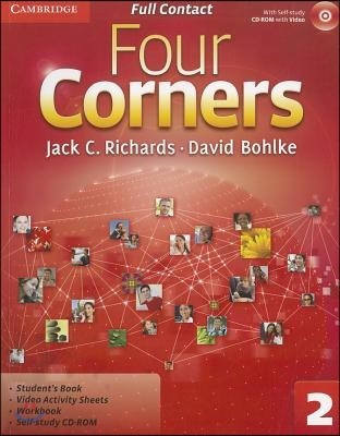 Four Corners Level 2 Full Contact with Self-Study CD-ROM