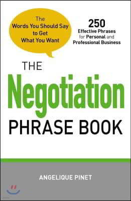 The Negotiation Phrase Book