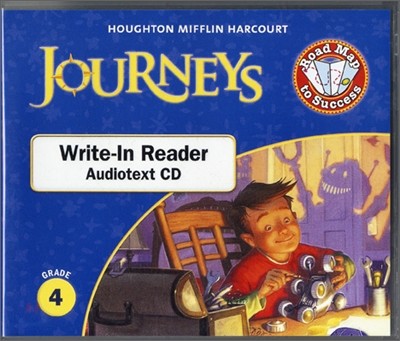 Journeys Write-in Readers for intervention Grade 4 : Audiotext CD