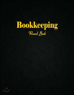 Bookkeeping Record Book: 3 Columns