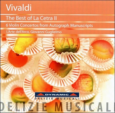 Giovanni Guglielmo 비발디: 라 체트라 2 베스트 - 바이올린 협주곡 2-5, 10, 11번 (Vivaldi: The Best of La Cetra II) 