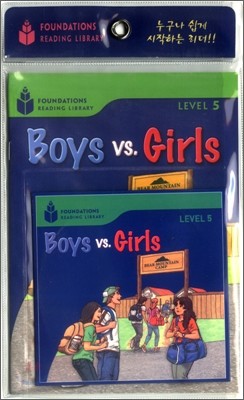 Foundations Reading Library Level 5-04 : Boys vs Girls (Paperback Set)