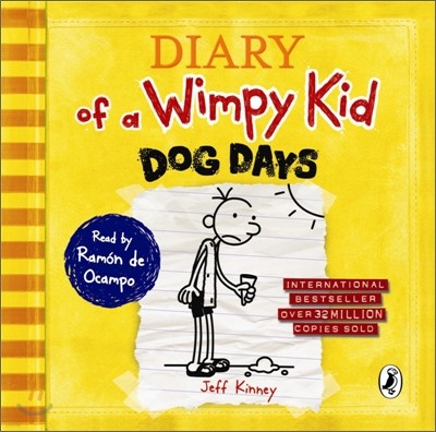 Diary of a Wimpy Kid #4 : Dog Days (Audio CD)