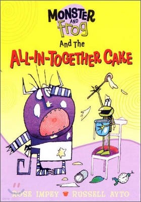 Monster and Frog : All In Together Cake