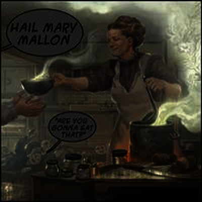 Hail Mary Mallon — Are You Gonna Eat That? 앨범 커버