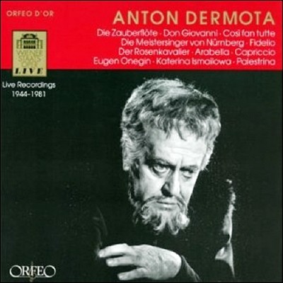 Anton Dermota 안톤 데르모타 오페라 아리아집 (Vienna State Opera Recordings 1944-81)