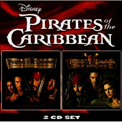 O.S.T. - Pirates of the Caribbean 1+2 (캐리비안의 해적 1 & 2) (Soundtrack)(Slide Pack)(2CD)