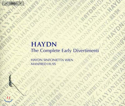 Manfred Huss ̵: ʱ 𺣸Ƽ  (Haydn : The Complete Early Divertimenti) 