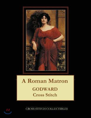 A Roman Matron: J.W. Godward Cross Stitch Pattern