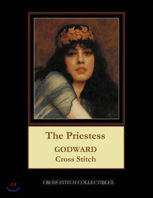 The Priestess: J.W. Godward Cross Stitch Pattern