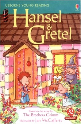Usborne Young Reading Audio Set Level 1-32 : Hansel & Gretel (Book + CD)