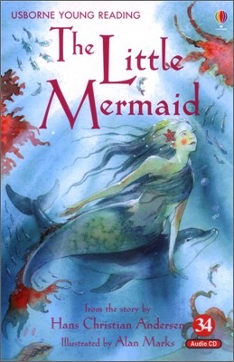 Usborne Young Reading Audio Set Level 1-34 : Little Mermaid (Book + CD)