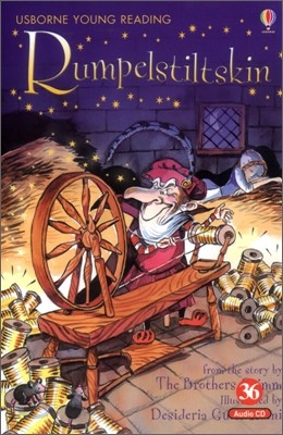 Usborne Young Reading Audio Set Level 1-36 : Rumplestiltskin (Book + CD)