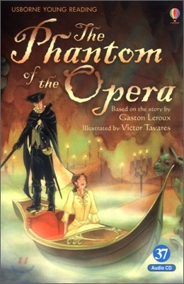 Usborne Young Reading Audio Set Level 2-37 : The Phantom of the Opera (Book + CD)