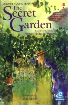 Usborne Young Reading Audio Set Level 2-42 : The Secret Garden (Book + CD)