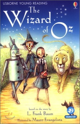 Usborne Young Reading Audio Set Level 2-49 : The Wizard of OZ (Book + CD)