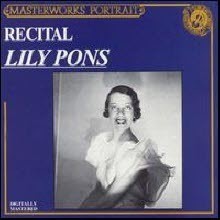Lily Pons - Recital Lily Pons (수입/mpk45694)