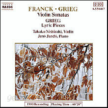 Takako Nishizaki, Jeno Jando - Franck & Grieg : Violin Sonatas (수입/8550417)
