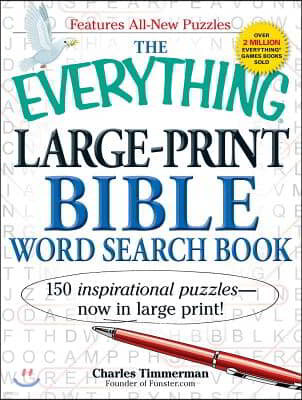 The Everything Large-Print Bible Word Search Book