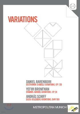 Andras Schiff / Daniel Barenboim / Yefim Bronfman ְ -  庣ũ, 亥 ƺ,     (Variations)