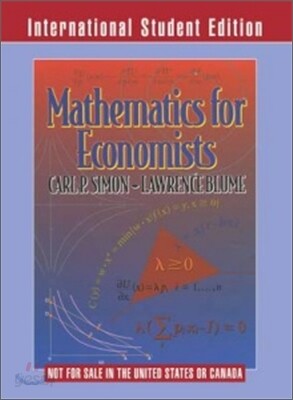 Mathematics for Economists