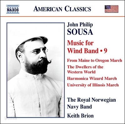 Royal Norwegian Navy Band 존 필립 수자: 관악 밴드를 위한 음악 9집 (John Philip Sousa: Music for Wind Band 9)
