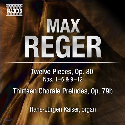 Hans-Jurgen Kaiser :  ǰ 11 (Reger: Organ Works Vol.11)