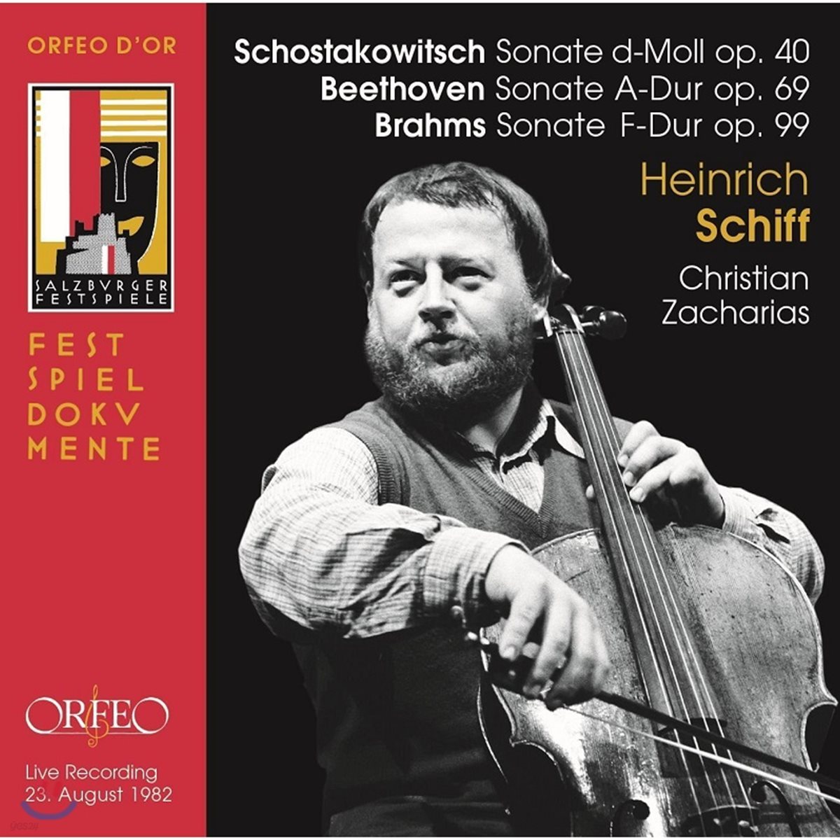 Heinrich Schiff 베토벤 / 브람스 / 쇼스타코비치: 첼로 소나타 (Beethoven / Brahms / Shostakovich: Cello Sonatas)