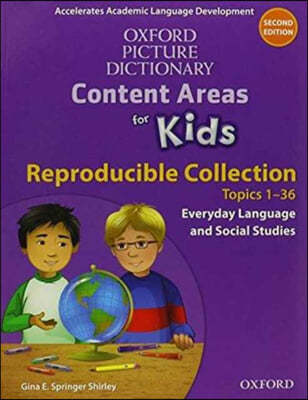 Oxford Picture Dictionary Content Area for Kids Reproducible Collection Pack