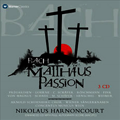 바흐 : 마태 수난곡 (Bach : St. Matthew Passion, BWV 244) (3CD) - Nikolaus Harnoncourt