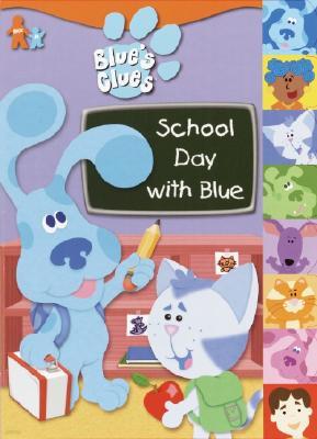 School Day with Blue: A Tabbed Coloring Book