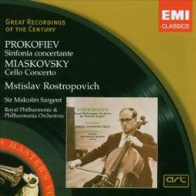 ǿ:  üź, ̾Ű: ÿ ְ (Prokofiev: Symphonie Concertante, Miaskovsky: Cello Concerto) - Mstislav Rostropovich