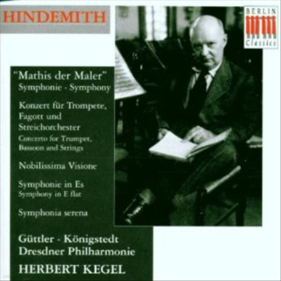 Ʈ:  ǰ (Hindemith: Orchestral Works) (2CD) - Herbert Kegel