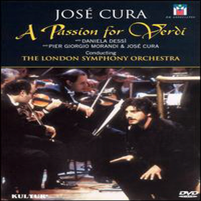Jose Cura - A Passion for Verdi (ڵ1)(DVD)(2001) - Jose Cura